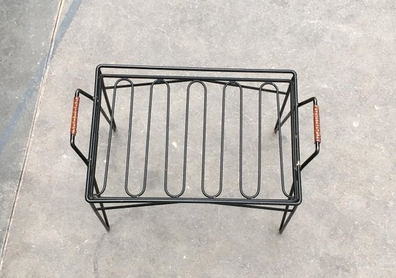 Mid-Century Side Tray Table-UAH-558912