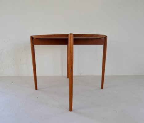 Mid-Century Side Tray Table in Teak, Sweden, 1960s-UYK-1419063