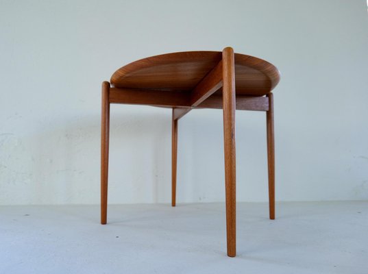 Mid-Century Side Tray Table in Teak, Sweden, 1960s-UYK-1419063