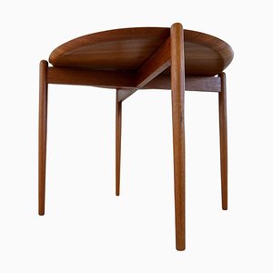 Mid-Century Side Tray Table in Teak, Sweden, 1960s-UYK-1419063