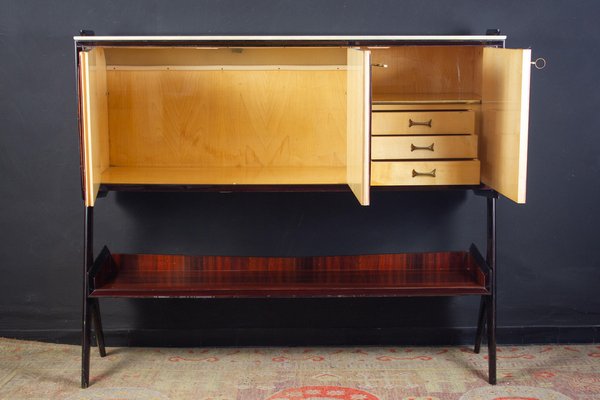 Mid-Century Sideboard or Bar Cabinet by Vittorio Dassi, 1950s-MBH-1031839