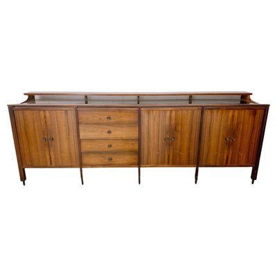 Mid-Century Sideboard with Black Mirror Top by Carlo Di Carli for Luigi Sormani-FGA-1323560