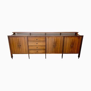 Mid-Century Sideboard with Black Mirror Top by Carlo Di Carli for Luigi Sormani-FGA-1323560