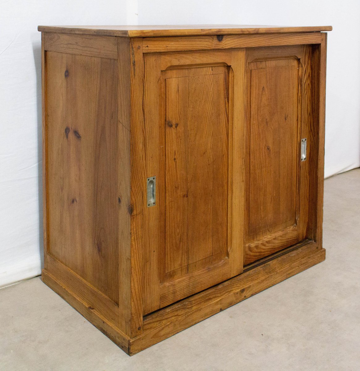 Mid-Century Sideboard with Sliding Doors, 1950s