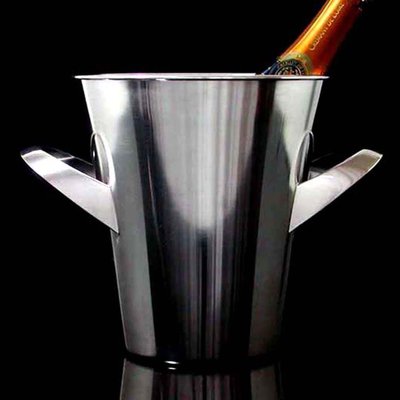 Mid-Century Silver-Plated Ice Bucket Wine Cooler by Kurt Mayer for WMF, 1950s-OE-897858