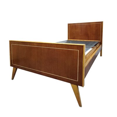 Mid-Century Single Bed, Spain, 1950s-CQZ-1315356