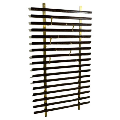 Mid-Century Slatted Coat Rack by Jules Wabbes, 1950s-FGA-1804883