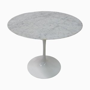 Mid-Century Small Round Dining Table attributed to Eero Saarinen for Knoll International, 1960s-FGA-1802642