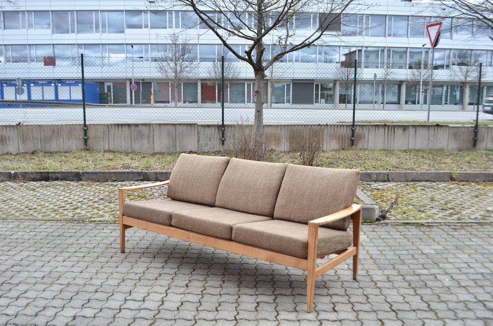 Mid-Century Sofa by Hartmut Lohmeyer for Wilkhahn, 1960s