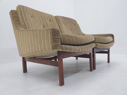 Mid-Century Sofa from Two Chairs, Denmark, 1960s, Set of 2-TZ-844096