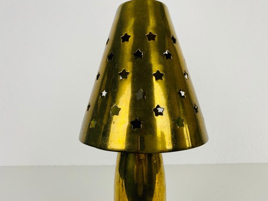 Mid-Century Solid Brass Table Lamp from Studio Lambert-PUK-857587