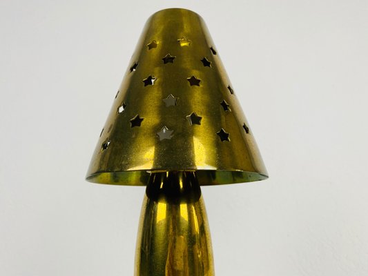 Mid-Century Solid Brass Table Lamp from Studio Lambert-PUK-857587