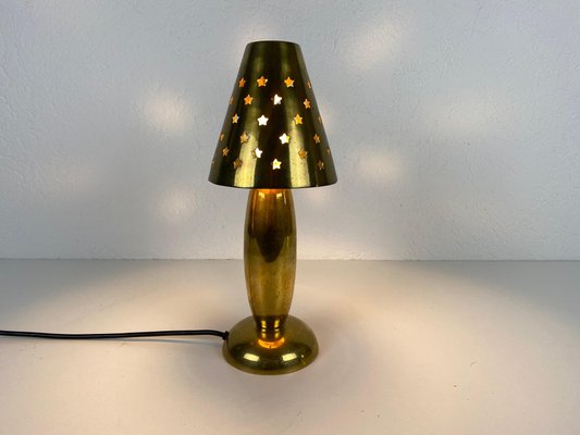 Mid-Century Solid Brass Table Lamp from Studio Lambert-PUK-857587