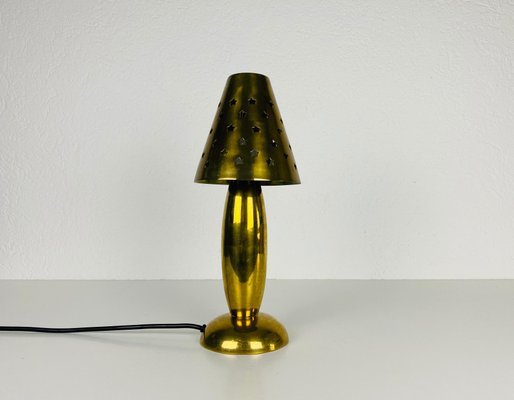 Mid-Century Solid Brass Table Lamp from Studio Lambert-PUK-857587