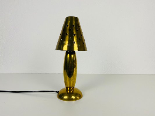 Mid-Century Solid Brass Table Lamp from Studio Lambert-PUK-857587