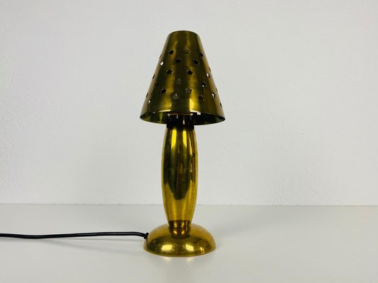 Mid-Century Solid Brass Table Lamp from Studio Lambert-PUK-857587