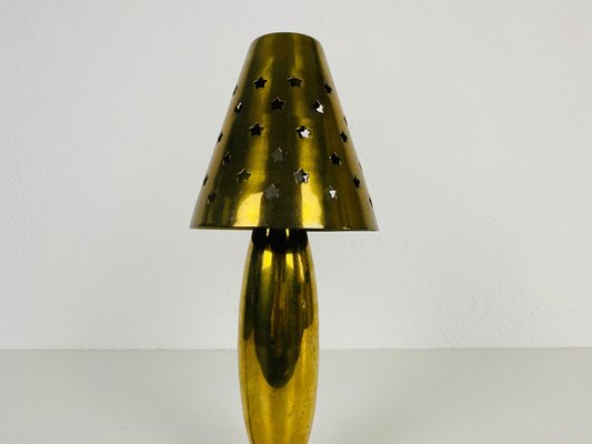 Mid-Century Solid Brass Table Lamp from Studio Lambert-PUK-857587