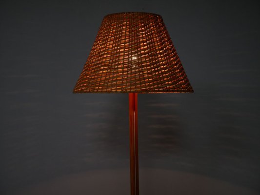 Mid-Century Solid Pine Floor Lamp by Manner for Luxus, 1960s-OGU-885490