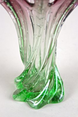 Mid-Century Sommerso Murano Glass Vase, Italy, 1960s-TQA-1321963