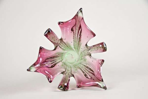 Mid-Century Sommerso Murano Glass Vase, Italy, 1960s-TQA-1321963