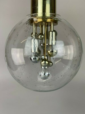 Mid-Century Space Age Ball Ceiling Lamp in Glass from Doria Leuchten-EJL-1138457