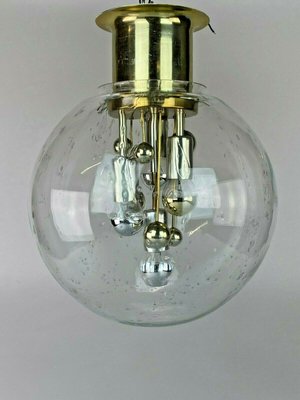 Mid-Century Space Age Ball Ceiling Lamp in Glass from Doria Leuchten-EJL-1138457