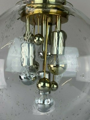 Mid-Century Space Age Ball Ceiling Lamp in Glass from Doria Leuchten-EJL-1138457