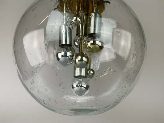 Mid-Century Space Age Ball Ceiling Lamp in Glass from Doria Leuchten-EJL-1138457