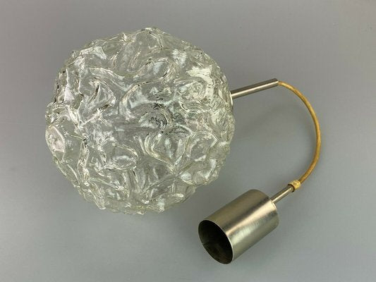 Mid-Century Space Age Ball Ceiling Lamp in Glass from Hillebrand-EJL-1138284