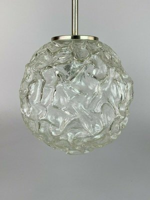 Mid-Century Space Age Ball Ceiling Lamp in Glass from Hillebrand-EJL-1138284