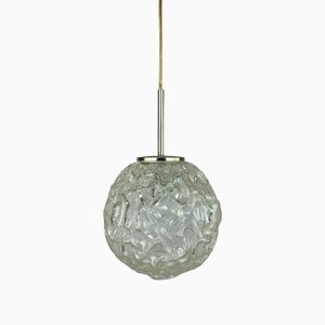 Mid-Century Space Age Ball Ceiling Lamp in Glass from Hillebrand-EJL-1138284