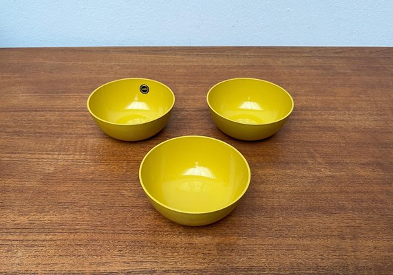 Mid-Century Space Age Bowls from Emsa, 1960s, Set of 3-UAH-1796028