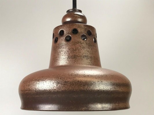 Mid-Century Space Age Brown Ceiling Lamp in Ceramic-EJL-1063998