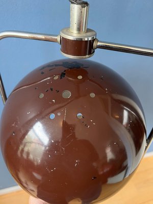 Mid-Century Space Age Brown Gepo Pendant Lamp, 1970s-ZBK-1399582