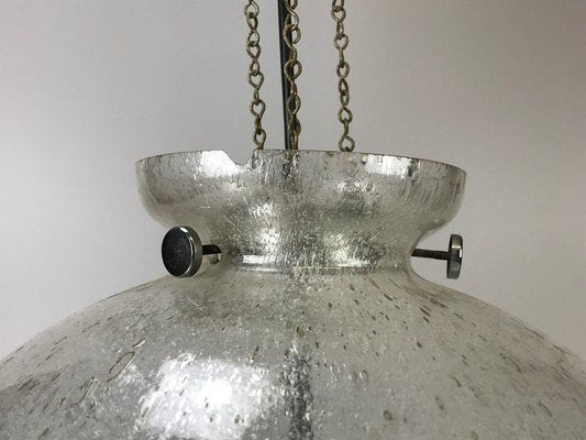 Mid-Century Space Age Ceiling Lamp in Glass from Doria Leuchten-EJL-1323808