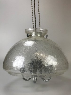 Mid-Century Space Age Ceiling Lamp in Glass from Doria Leuchten-EJL-1323808