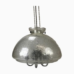 Mid-Century Space Age Ceiling Lamp in Glass from Doria Leuchten-EJL-1323808