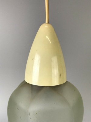 Mid-Century Space Age Ceiling Lamp in Glass from Erco-EJL-1323769