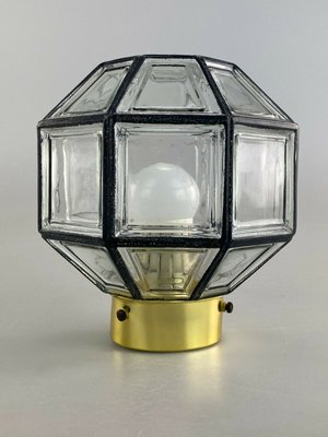 Mid-Century Space Age Ceiling Lamp in Glass from Limburg-EJL-1140857