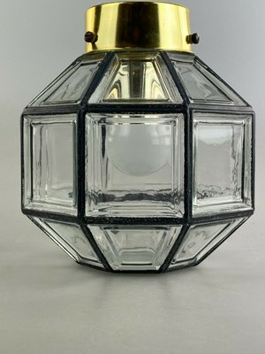 Mid-Century Space Age Ceiling Lamp in Glass from Limburg-EJL-1140857