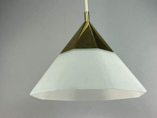 Mid-Century Space Age Ceiling Lamp in Glass from Limburg-EJL-1140678