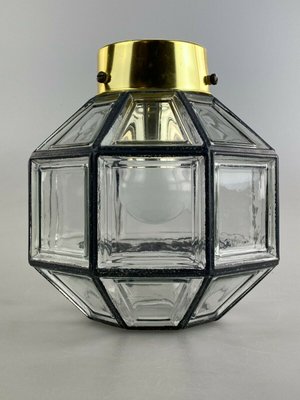 Mid-Century Space Age Ceiling Lamp in Glass from Limburg-EJL-1140857