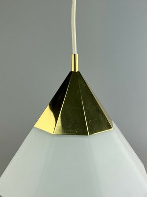 Mid-Century Space Age Ceiling Lamp in Glass from Limburg-EJL-1140678