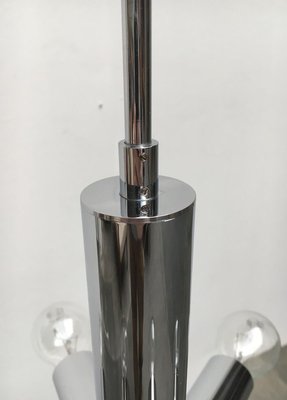 Mid-Century Space Age Chrome Ceiling Lamp-UAH-883796