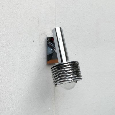 Mid-Century Space Age Chrome Wall Lamp, 1960s-UAH-1239066