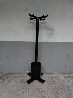 Mid-Century Space Age Coat Rack in Black Plastic-AIF-1795944