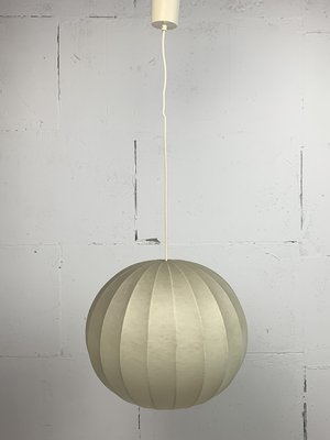 Mid-Century Space Age Cocoon Pendant Lamp by Achille Castiglioni, 1960s-BHG-2036105