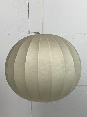 Mid-Century Space Age Cocoon Pendant Lamp by Achille Castiglioni, 1960s-BHG-2036105