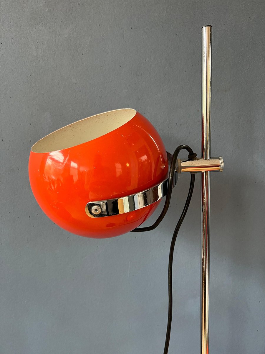 Mid-Century Space Age Eyeball Floor Lamp from Herda