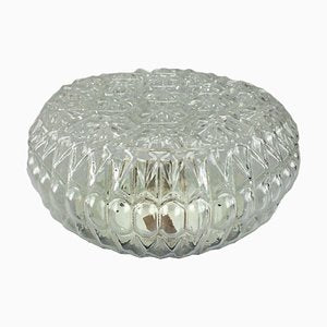 Mid-Century Space Age Flush Mount in Glass, 1960s-EJL-1323741